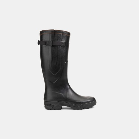 Aigle The First Anti-fatigue Boots Adapted To All Calves Rain Boots Men Black ZA-25930